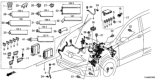 Diagram for Honda Fuse - 38231-TLA-A11