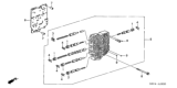 Diagram for 2007 Honda Pilot Valve Body - 27700-RDK-000