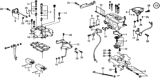 Diagram for 1976 Honda Civic Carburetor - 16100-663-771