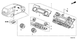 Diagram for 2017 Honda Odyssey A/C Switch - 79600-TK8-A03ZC