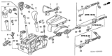 Diagram for Honda Accord Shift Cable - 54315-SDB-A85