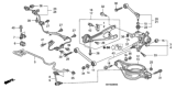 Diagram for Honda Pilot Control Arm - 52400-S3V-A01