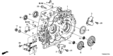 Diagram for Honda Accord Hybrid Transfer Case Seal - 91207-5M4-003
