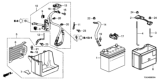 Diagram for Honda Civic Battery Cable - 32600-TBA-A00