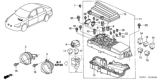 Diagram for Honda Relay Block - 38250-SDA-A23