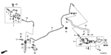 Diagram for 2018 Honda Civic Clutch Master Cylinder - 46925-TEA-A21