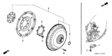Diagram for Honda Accord Hybrid Torque Converter - 26010-RCJ-425