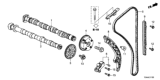 Diagram for Honda Fit Camshaft - 14120-5R7-A10