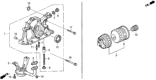 Diagram for 1995 Honda Del Sol Oil Pump - 15100-PR4-A03