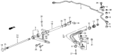 Diagram for Honda Radius Arm - 51351-SB2-013