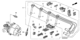 Diagram for Honda Del Sol Spark Plug Wire - 32722-P2A-003