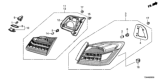 Diagram for Honda Accord Back Up Light - 34155-T2A-A11