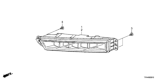 Diagram for 2021 Honda CR-V Hybrid Fog Light - 33900-TLA-R01