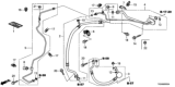 Diagram for 2012 Honda Civic A/C Hose - 80315-TR2-A01