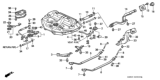 Diagram for 1994 Honda Civic Fuel Level Sensor - 37800-SR3-003