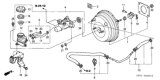 Diagram for 2002 Honda Civic Brake Master Cylinder Reservoir - 46661-S6D-G00