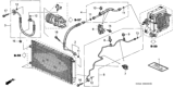 Diagram for 2000 Honda Odyssey A/C Hose - 80321-S0X-A21