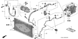 Diagram for 2000 Honda Odyssey A/C Hose - 80341-S0X-A21