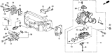 Diagram for 1995 Honda Odyssey Throttle Body - 16400-P1E-A61