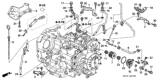Diagram for Honda Pilot Transmission Oil Cooler Hose - 25213-RGR-013