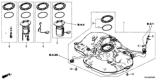 Diagram for Honda Civic Fuel Pressure Regulator - 17052-TEG-A00