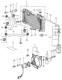 Diagram for 1981 Honda Civic Cooling Fan Assembly - 19020-PA0-004