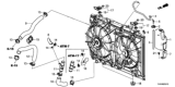 Diagram for 2020 Honda Odyssey Cooling Hose - 19501-5MR-A00