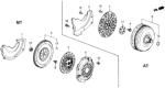 Diagram for 1991 Honda CRX Torque Converter - 26000-PL4-692