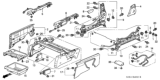 Diagram for 2004 Honda Odyssey Occupant Detection Sensor - 81167-S0X-A01