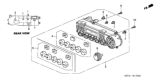 Diagram for 2006 Honda Insight Blower Control Switches - 79500-S3Y-A03ZB