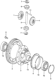 Diagram for 1981 Honda Accord Differential - 41311-PA9-000