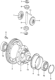 Diagram for 1981 Honda Prelude Differential - 41311-PA9-000