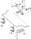 Diagram for 1982 Honda Civic Control Arm - 51350-SA0-030