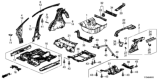 Diagram for Honda Floor Pan - 04655-T7X-A00ZZ