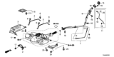 Diagram for Honda Fit Fuel Filler Neck - 17660-TST-A01