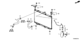 Diagram for Honda Accord Hybrid Cooling Hose - 19501-5K0-A00