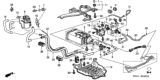 Diagram for 2003 Honda Pilot Vapor Canister - 17011-S3V-A00