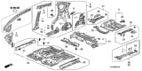 Diagram for 2007 Honda Fit Floor Pan - 65100-SLN-A00ZZ