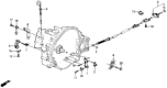 Diagram for Honda Prelude Shift Cable - 54315-SF1-984