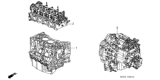 Diagram for Honda Accord Engine Block - 10002-RAA-A04