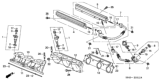 Diagram for 2001 Honda Accord Fuel Rail - 16620-P8C-A20