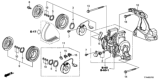 Diagram for Honda HR-V A/C Compressor - 38810-51M-A22