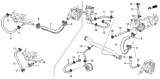 Diagram for 1986 Honda Civic Radiator Hose - 19525-PG7-660