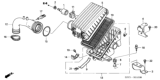 Diagram for 2001 Honda Insight Air Filter - 17220-PHM-000