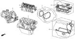 Diagram for 1979 Honda Civic Engine Block - 10002-657-010KL