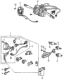 Diagram for 1984 Honda Accord Brake Light Switch - 36750-SA5-673