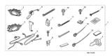 Diagram for 2010 Honda Odyssey Fog Light - 33900-SHJ-A51