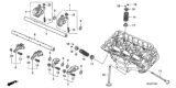 Diagram for Honda Odyssey Rocker Arm - 14610-R70-A02