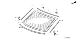 Diagram for 2010 Honda Accord Windshield - 73211-TA5-A01