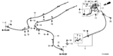 Diagram for 2022 Honda Passport Parking Brake Cable - 47210-TZ5-A02